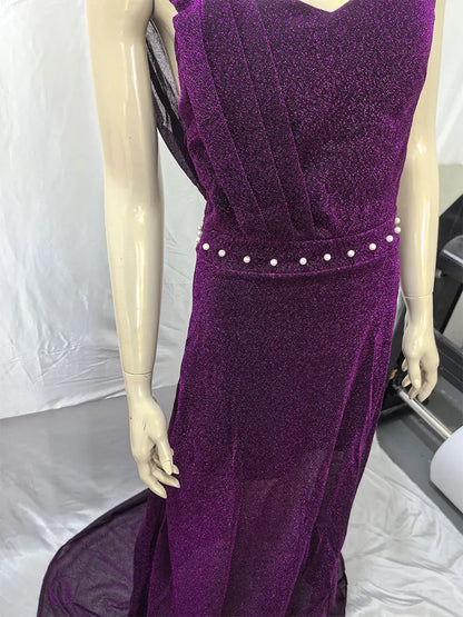 Big Sales Formal Party Long Evening Dress With Split Bridesmaid Gold Color Gowns Dresses