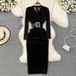 Wholesale Fashion Long Bodycon Party Elegant Design Velvet Vestidos Evening Dress for Lady