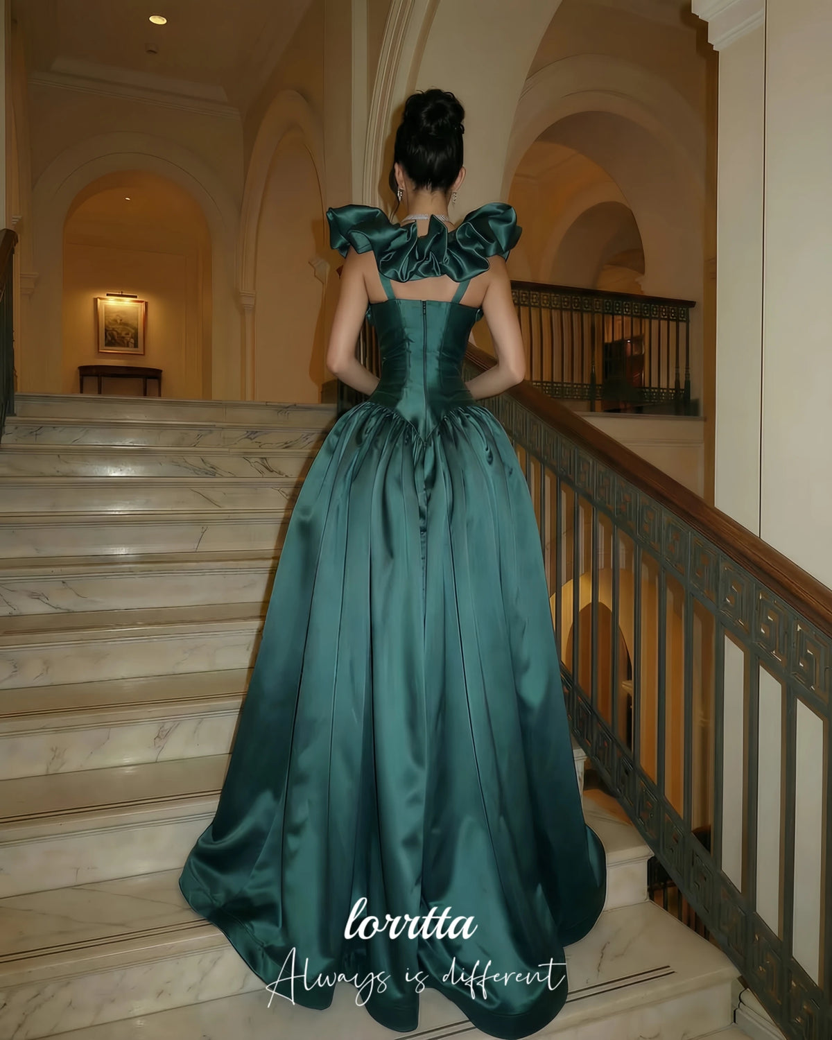 Lorrtta Customized women's formal evening gowns платье женское vestidos elegantes party dress Gala Dress فساتين سهره نسائي