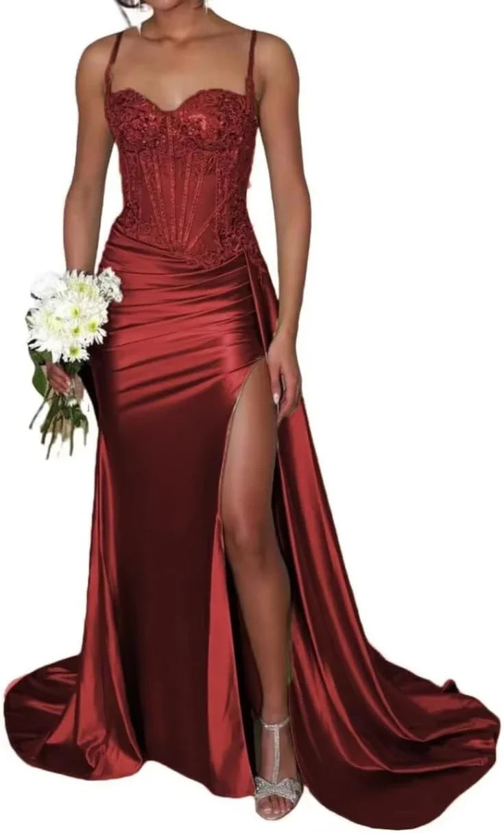 Chic and Elegant Evening Dress Performance Suit Evening Prom Dresses 2025 Ceremony Dresses for Formal Occasions Gala Customized
