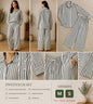 Damen Zweiteiler – Gestreifte Bluse & Hose ست دو تکه زنانه – بلوز راه‌راه و شلوار